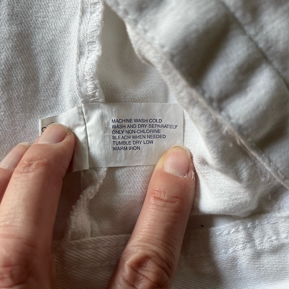 GAP White Jean Jacket - Picture 3 of 6